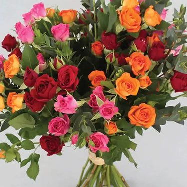 Mix Spray Roses - Hand Tied Bouquet